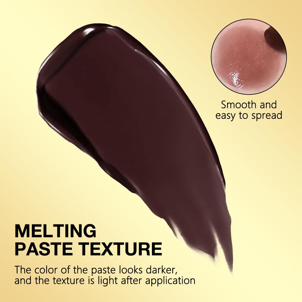 Honey Tinted Lip Balms Lip Stain, Sheer Hydrating Lip Skin Tint, Gloss Balm Moisturizing Lip Color for All Skin Tones, Nourishing Lip Balm with a Hint of Natural Black Cherry Tint (Black)