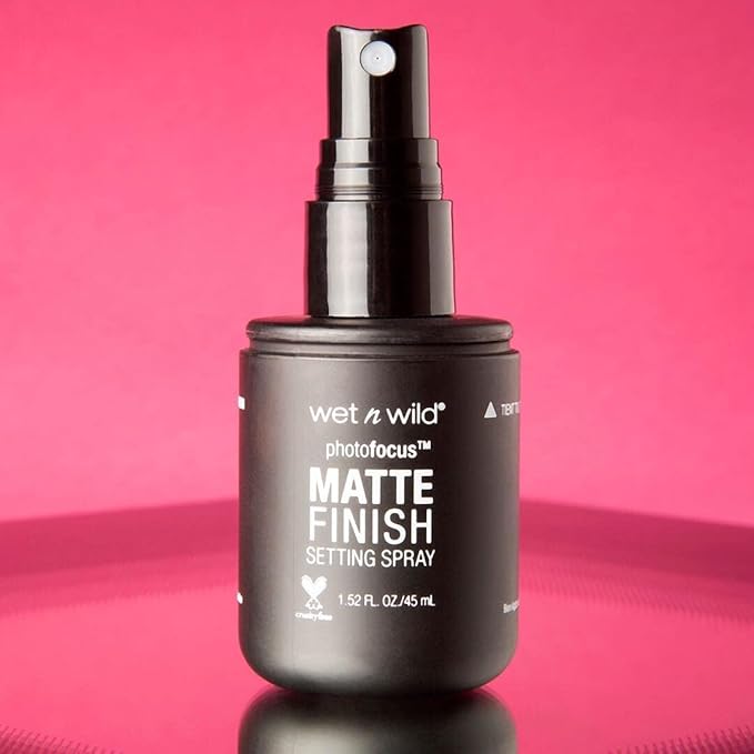 wet n wild Setting Spray Photo Focus Matte Finish Spray for Makeup | Long Lasting | Vegan | Cruelty Free Makeup Primer (Pack of 2)
