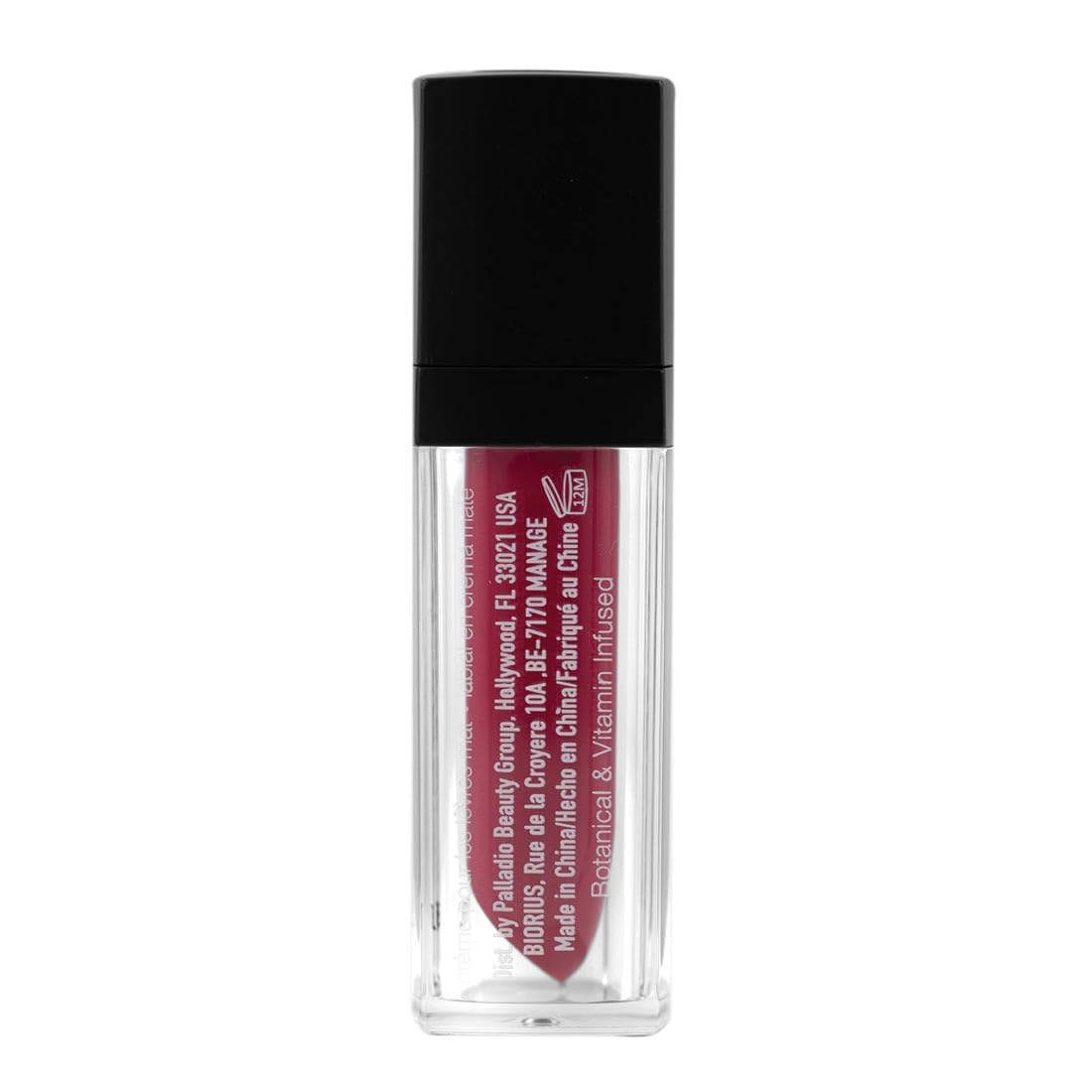 Palladio Velvet Matte Cream Lip Color, Plush
