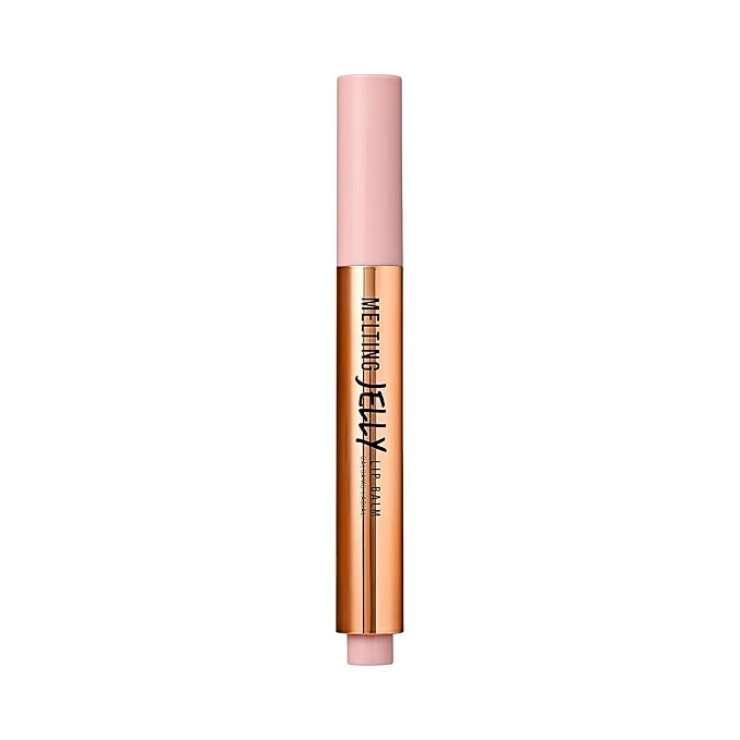 Professional Melting Jelly Lip Balm, High Shine & Moisturizing Lip Stick, Long Lasting, Plumping Effect Look, Non-Sticky & Not Cakey, Easy Application & Natural Coverage (Pink Lemon)