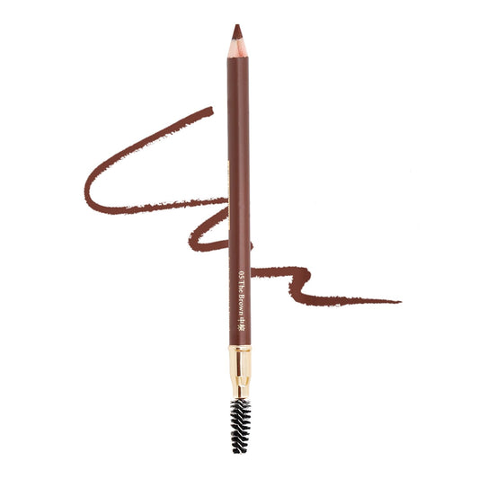 BODERMINCER 1pcs Eyebrow Pencil Longlasting Waterproof Durable Liner Eyebrow 5 Colors to Choose (5# Brown)