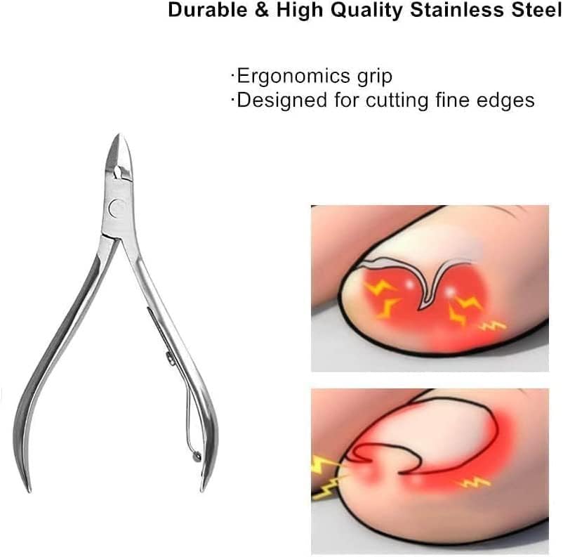 Pedicure Kit, 36 in 1 Foot Care Tools Stainless Steel Foot Rasp Dead Skin Remover for Home & Travel…