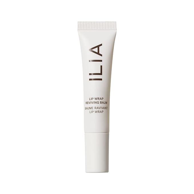 ILIA - Lip Wrap Reviving Balm | Non-Toxic, Vegan, Cruelty-Free, Plumping Moisturizer with Long Lasting Hydration (Lucid, 0.23 fl oz | 7 ml)