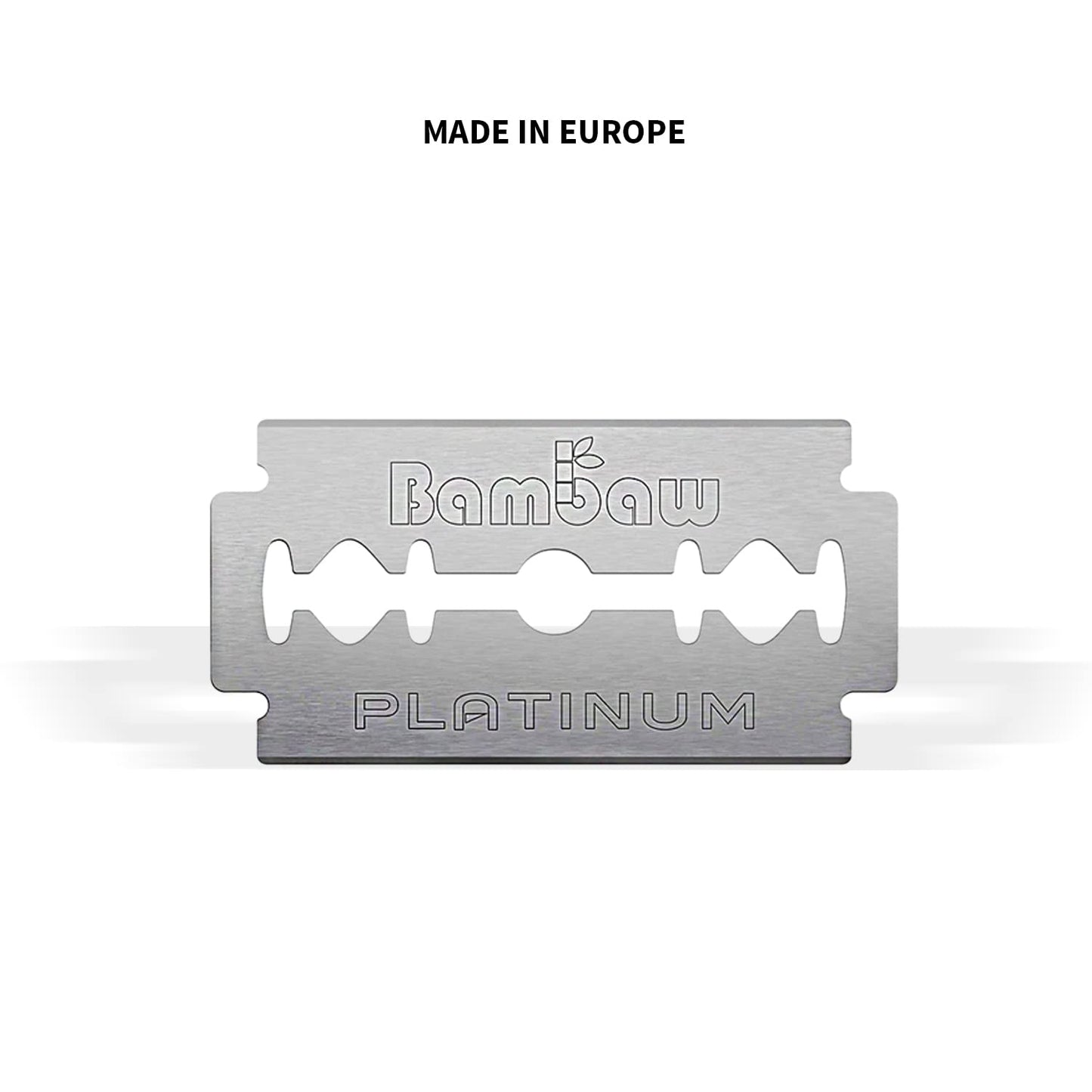 Bambaw – Double Edge Safety Razor Blades, Swedish Stainless Steel Razor Blades Refills – 60 Count