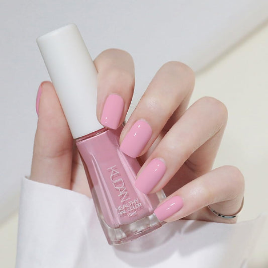 Nail Polish set - Nail Lacquer Quick Dry, Full Size, Vibrant, Colorful, Trendy, Glitter, Glossy, Metallic, Matte Nail Art Nail Shades (N24 Cherry blossom powder, 52g)