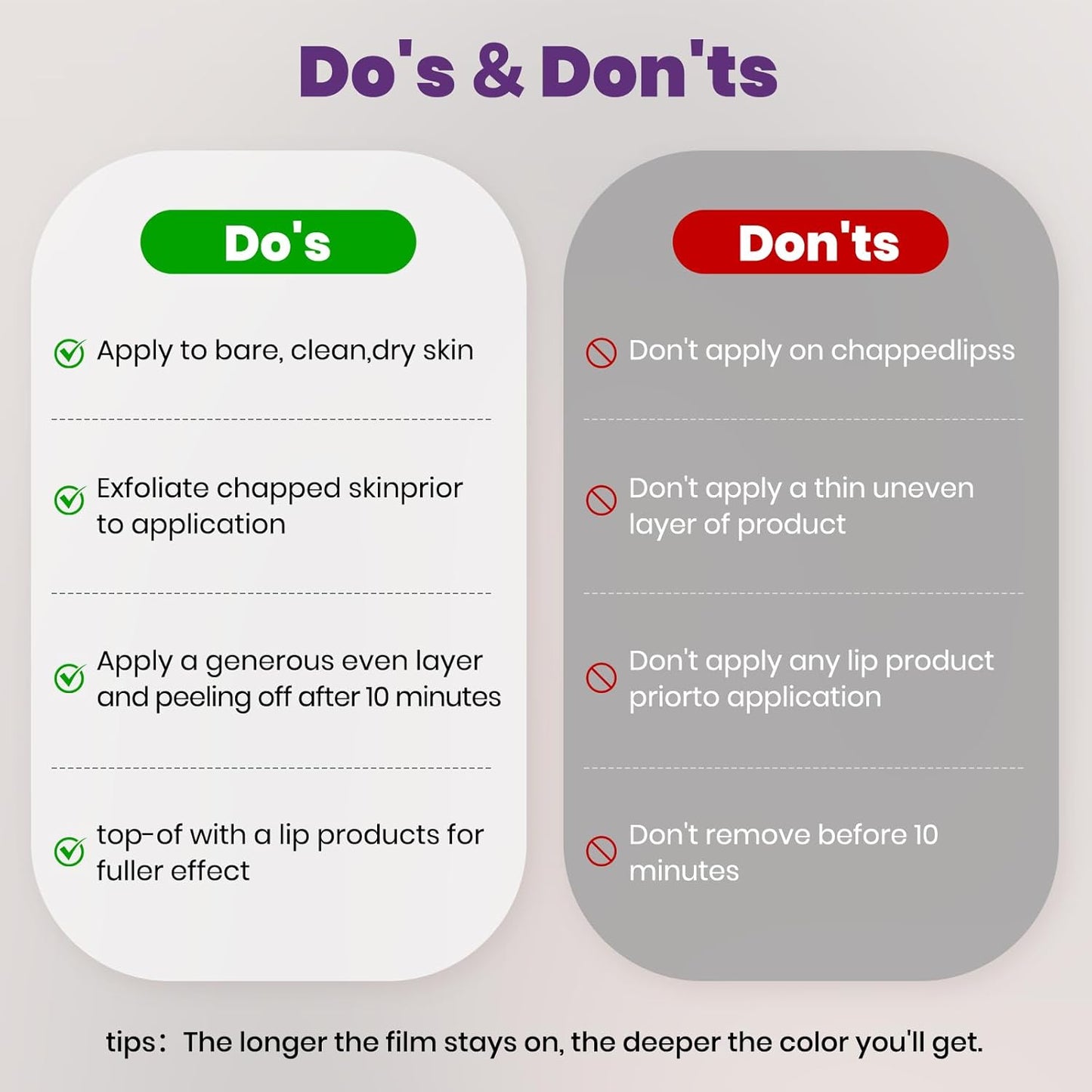 Lip Stain Peel Off, All Day Lip Liner Tint with Tweezer, Long Lasting Waterproof Transfer-Proof, Matte Lip Stains Makeup, Highly Pigmented Color, Hot Pink