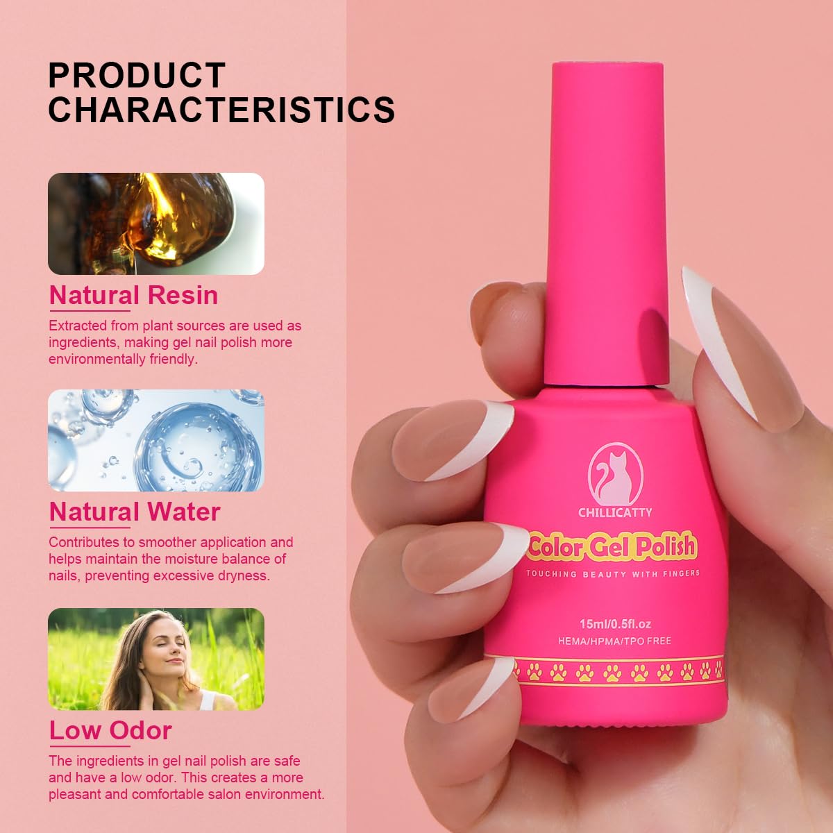 Holographic Glitter Gel Nail Polish, HEMA HPMA TPO Free, Teal Blue Sparkle Shimmer, Need UV Lamp Long Lasting Salon Perfect Gel Nail 15ML for Women (BJ-004)