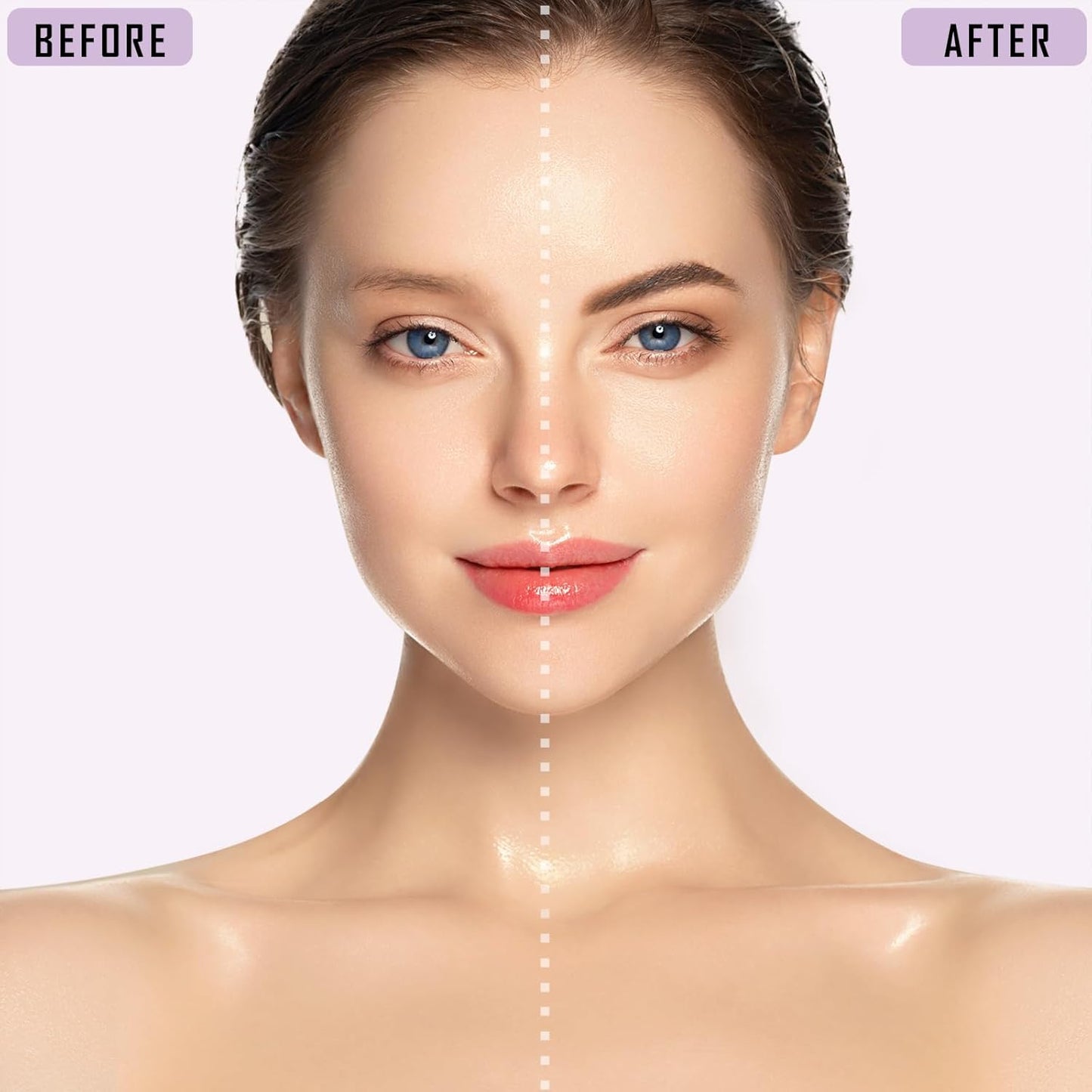 LAVONE Eyebrow Pencil, 2-In-1 Waterproof Eyebrow Pen, with 3 Tip Microblading Eyebrow Pen and Ultra-Precise Brow Pencil, Dual-ended Eyebrow Brush, for Eyebrow Makeup - Taupe