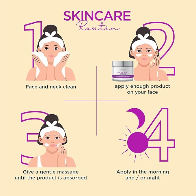 | Wrinkle Smoothing Cream, Anti Aging Cream for Reduce Fine Lines and Wrinkles, 1.76 Oz