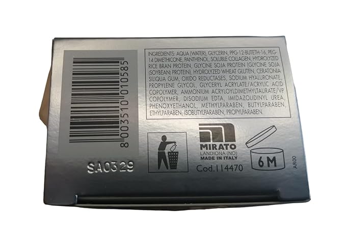 Suisse Clinica Della Bellezza Elax HCT Collagen Complex Eye Contour Firming Serum From Italy, 0.3 Oz.