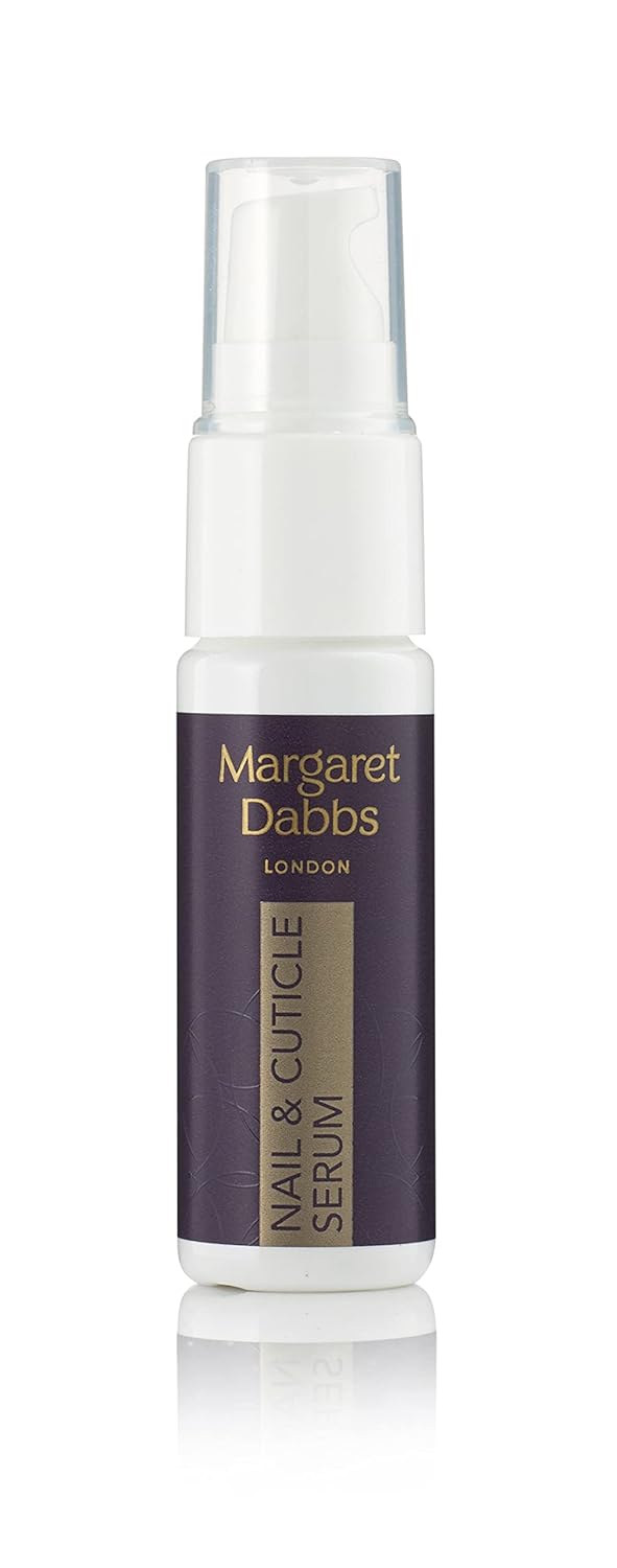 Margaret Dabbs London Nourishing Nail and Cuticle Serum - Oil for Nail Strengthener and Growth - Solution to Hydrate and Protect Nails - 0.5 oz