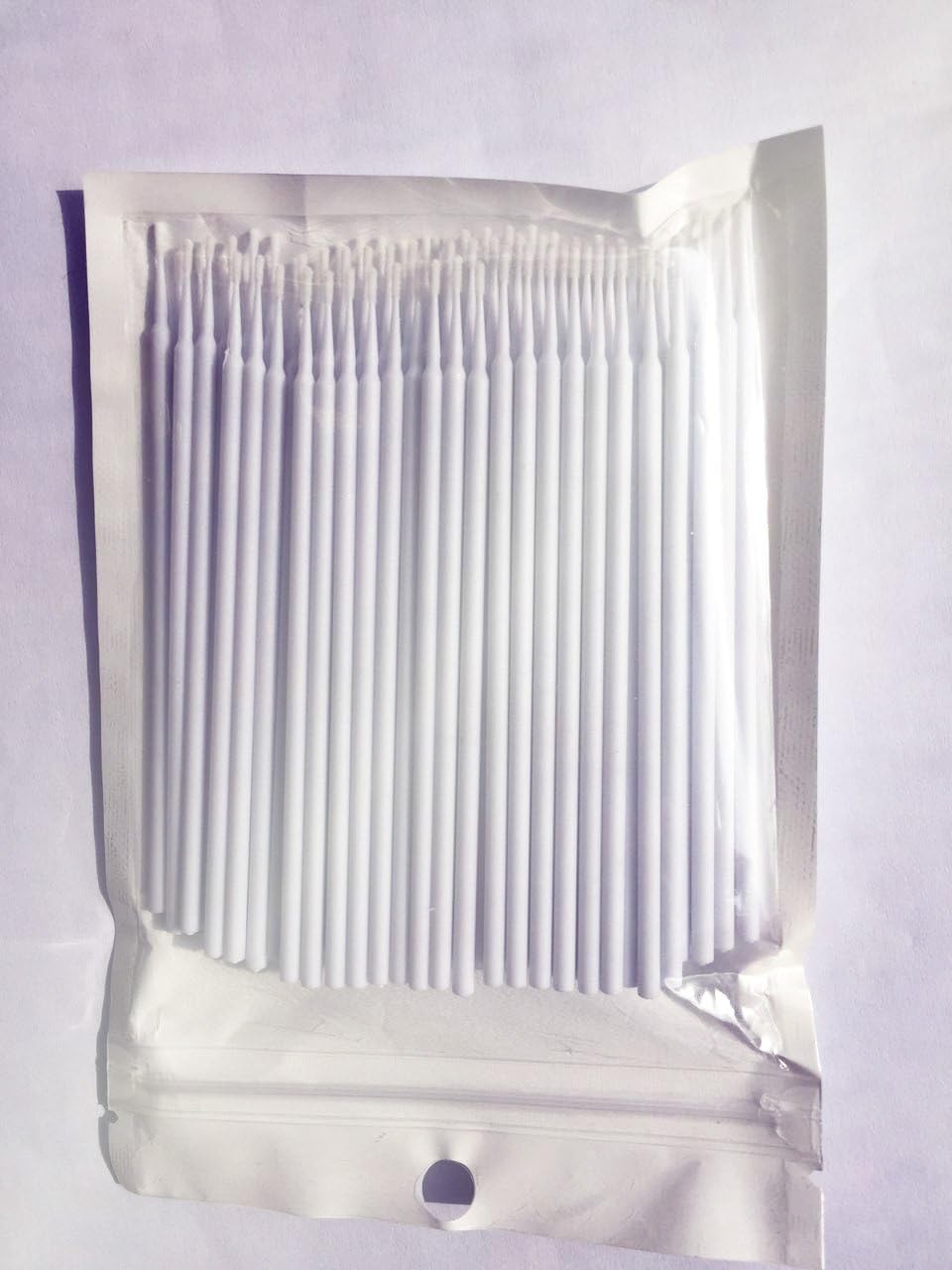 Disposable Micro Applicator Brushes Dental Brush for Oral/Eyelash Extensions Makeup 400pcs (White)