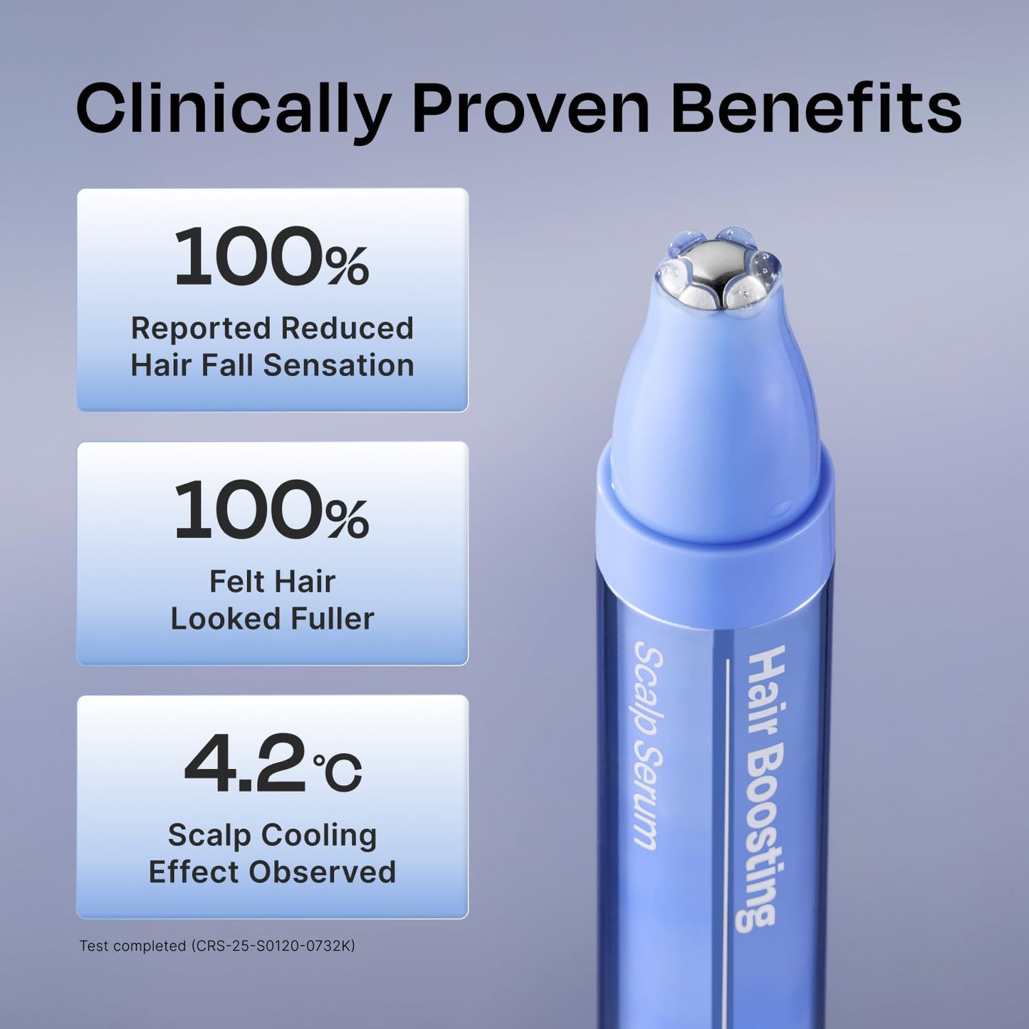 Hair Boosting Scalp Serum – Hair Growth Roll-on Scalp Tonic with Rosemary, Salicylic Acid, Spicules, Hyaluronic Acid & Panthenol – For Healthy Scalp & Fuller Hair – 0.5 fl oz