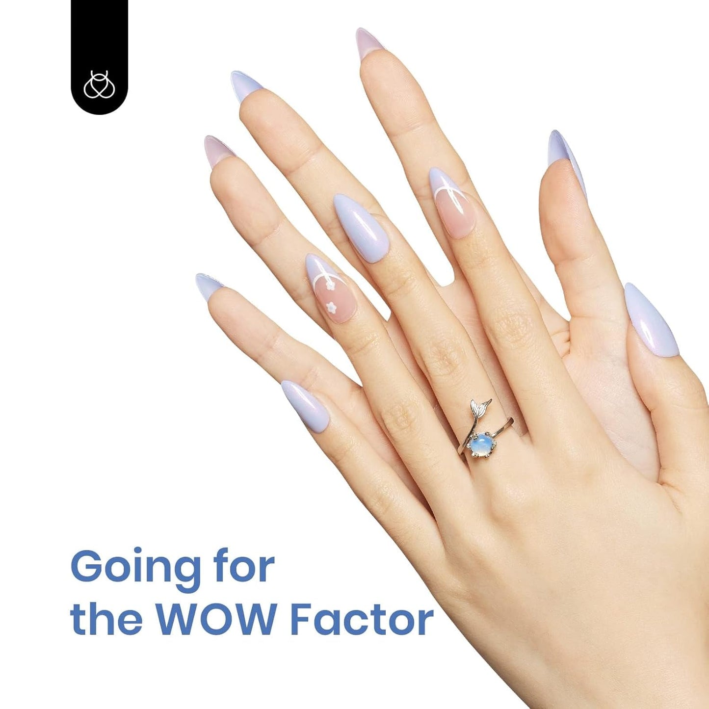 Beetles Gel Nail Polish, 1 Pcs 15ml Dreamy Blue Pastel Mauve Lilac Royal Blue Aquamarine Lavender Gel Nail Polish, Soak Off UV Nail Art Manicure Salon DIY Design Gift