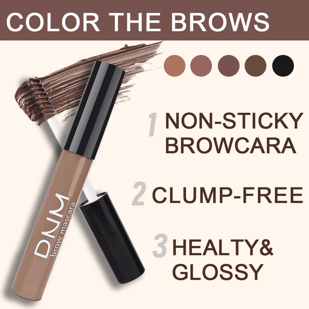 Kaely Eyebrow Gel Waterproof,Longwear Tinted Eye Brow Mascara,Eyebrow Color Makeup kit,maquillaje gel para cejas a prueba de agua,Long Lasting Eyebrows Vegan cosmetics,03 Espresso