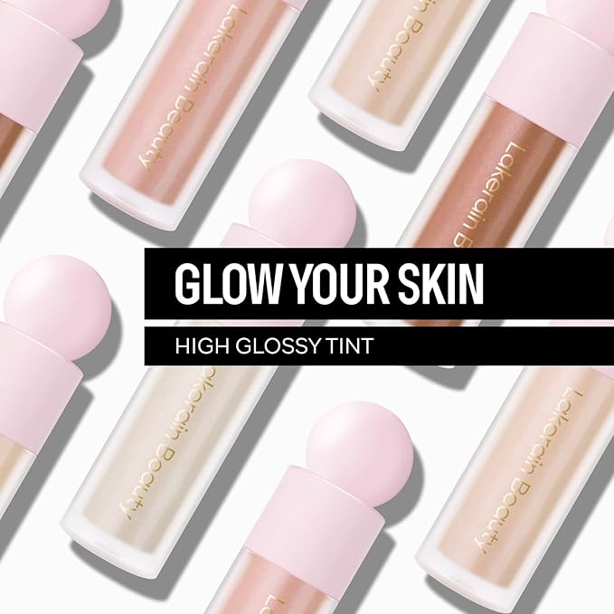 KYDA Liquid Highlighter, High Glossy Face Illuminator, Radiant Glow Liquid Filter, Silky Creamy Face Enhancing Makeup, Buildable Formula-Starlight