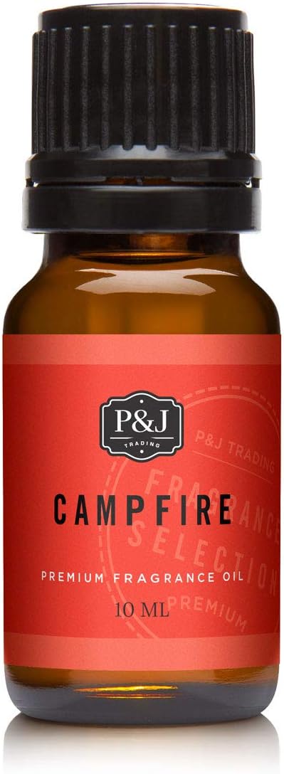 P&J Fragrance Oil - Campfire Scent, 10ml