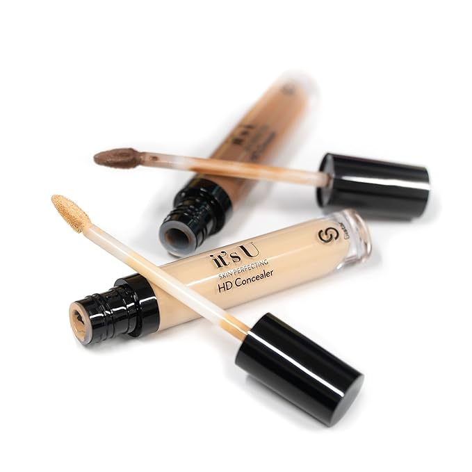 Sistar it's U Skin Perfecting HD Concealer Full Coverage Lightweight Long Lasting Correcting Liquid Contour Cover Masker Makeup 5 ml / 0.17 fl. oz (Fair)