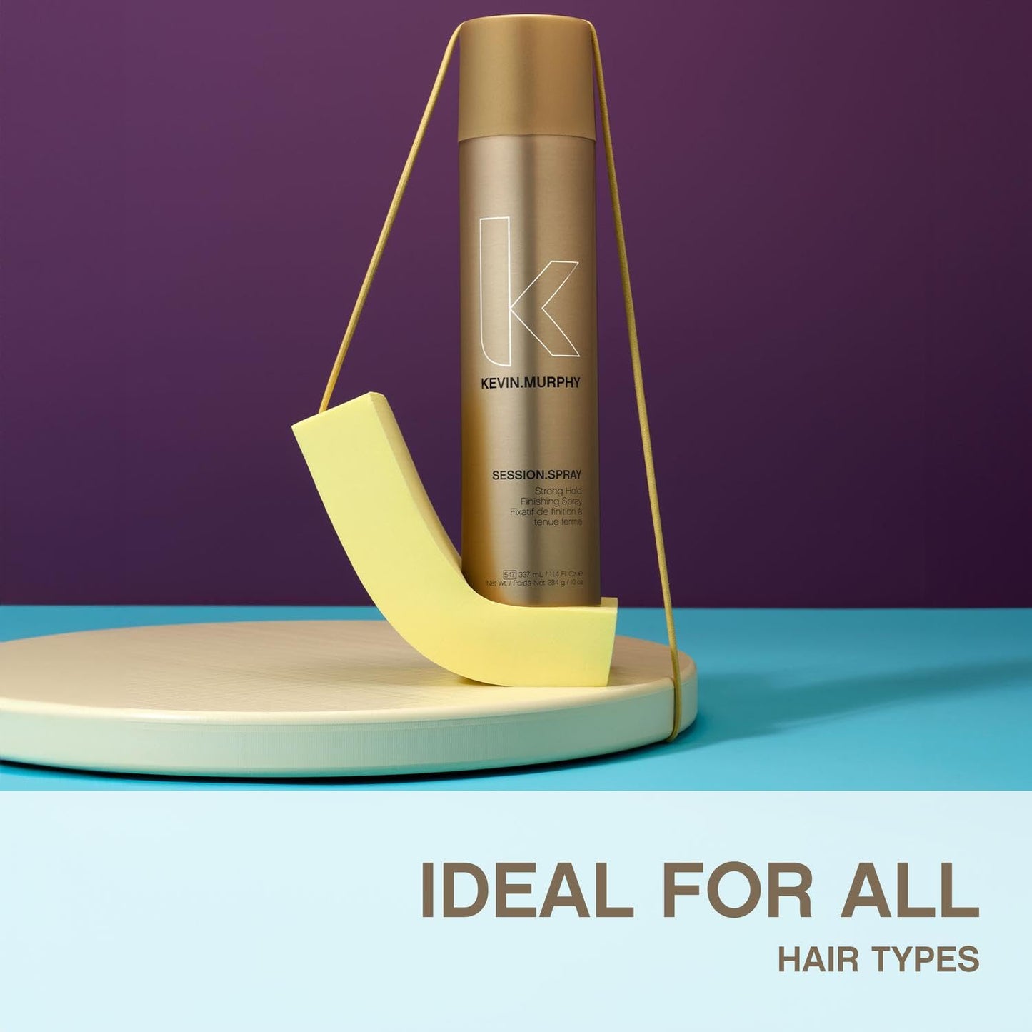 KEVIN.MURPHY SESSION.SPRAY - Strong Hold Finishing Hair Spray - For All Hair Types - Long Lasting Hold - Humidity Resistant Hair Care - 100 mL / 3.4 fl oz