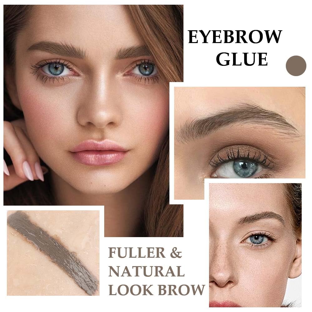 Tinted Thickening Brow Mascara,Brow Fast Sculpt,Waterproof, Transfer-proof, Brush to Fill in Eyebrows and Cover Gray Hairs - Cruelty Free - Light Medium Brown (1pc 05 Cool Ash Brown)