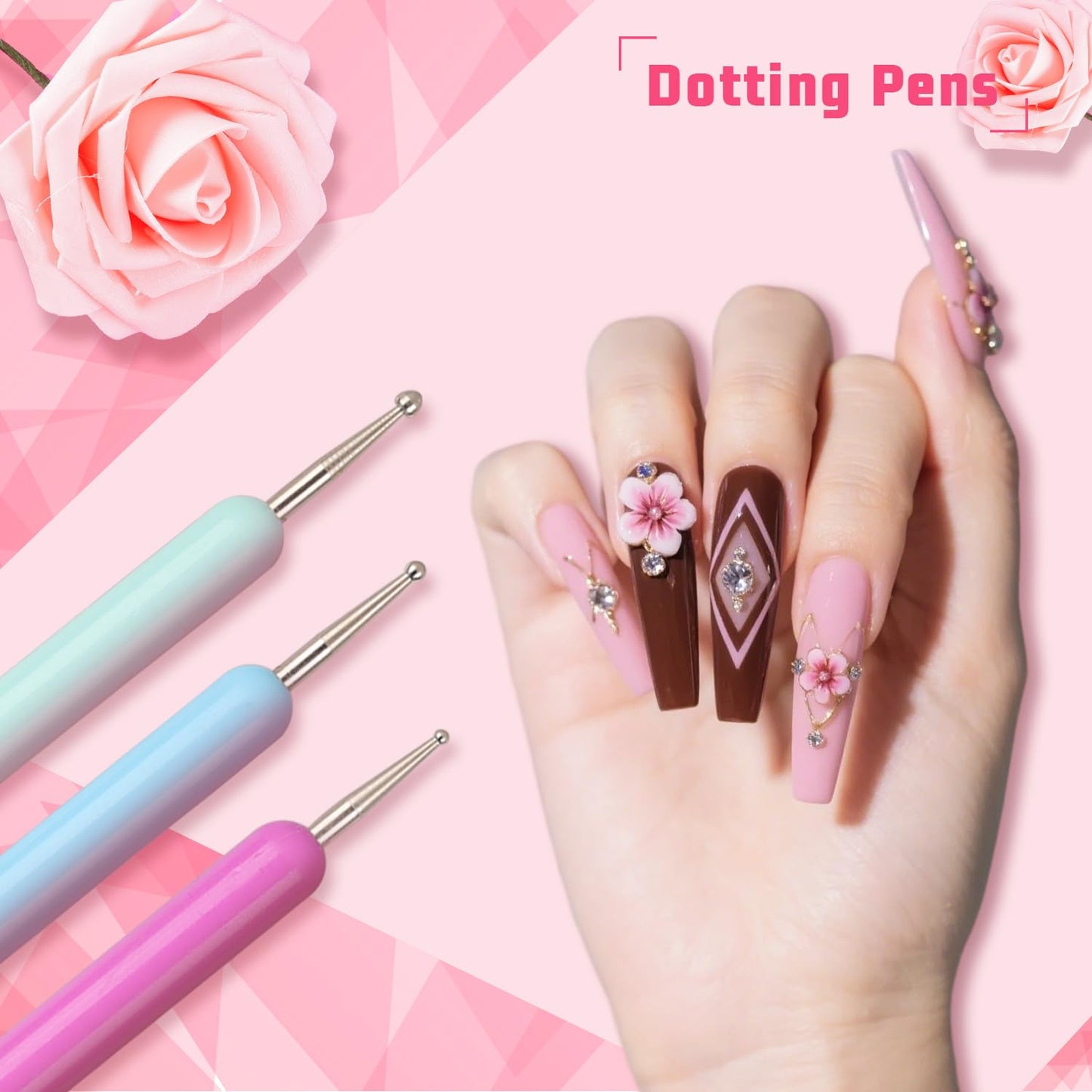 Sponge Pat Paint Nail Gel, Ombre Nails Gradient Gel Nail Blush Blooming Aura Nails Drawing Stripper Floral Painting DIY Nail Art, No Wipe, UV/LED Curing (12 Colors K)