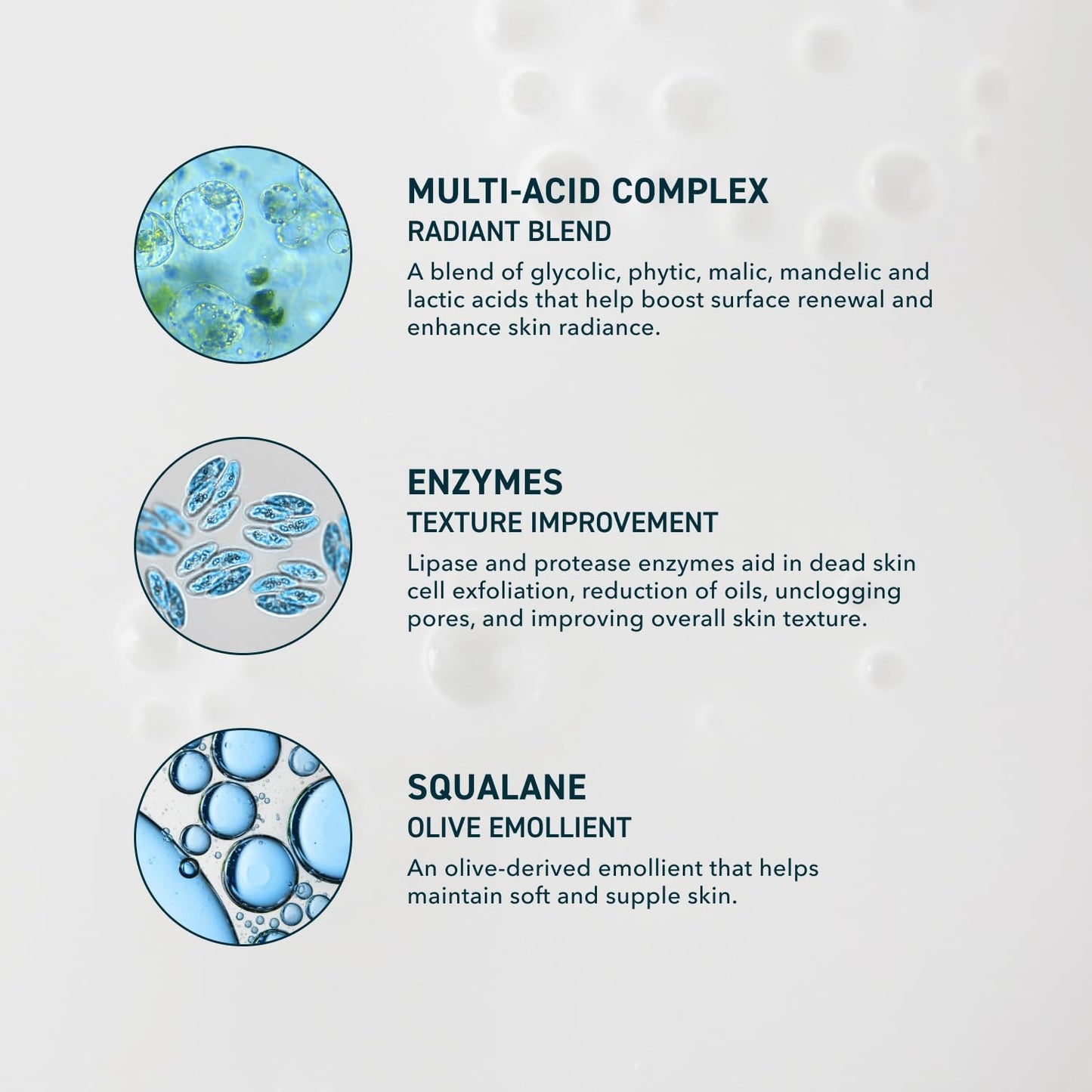 Skin Multi-Acid Milk Peel, Professional Exfoliating Solution. 15% Glycolic Acid Face Peel with Lactic Acid and Enzymes. Hydrating Chemical Exfoliant. Clinical Strength Formula, 7.6oz Bottle.