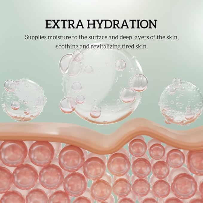 RANNCE Facial Mist, Face Mist with Okra Fruit Extract and Abelmoschus Manihot Flower Extract, Hydrates and Nourishes Skin, Day Care (Rannce, 5.07 fl oz)