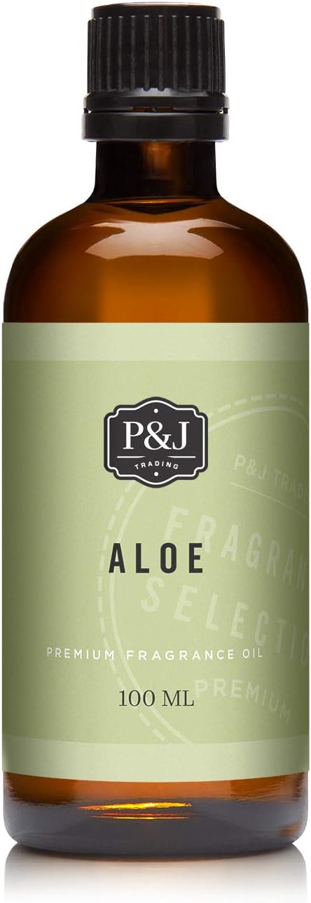 P&J Trading Aloe Fragrance Oil 100ml - Scented Oil for Candle Scents, Soap Making, Diffuser Oil