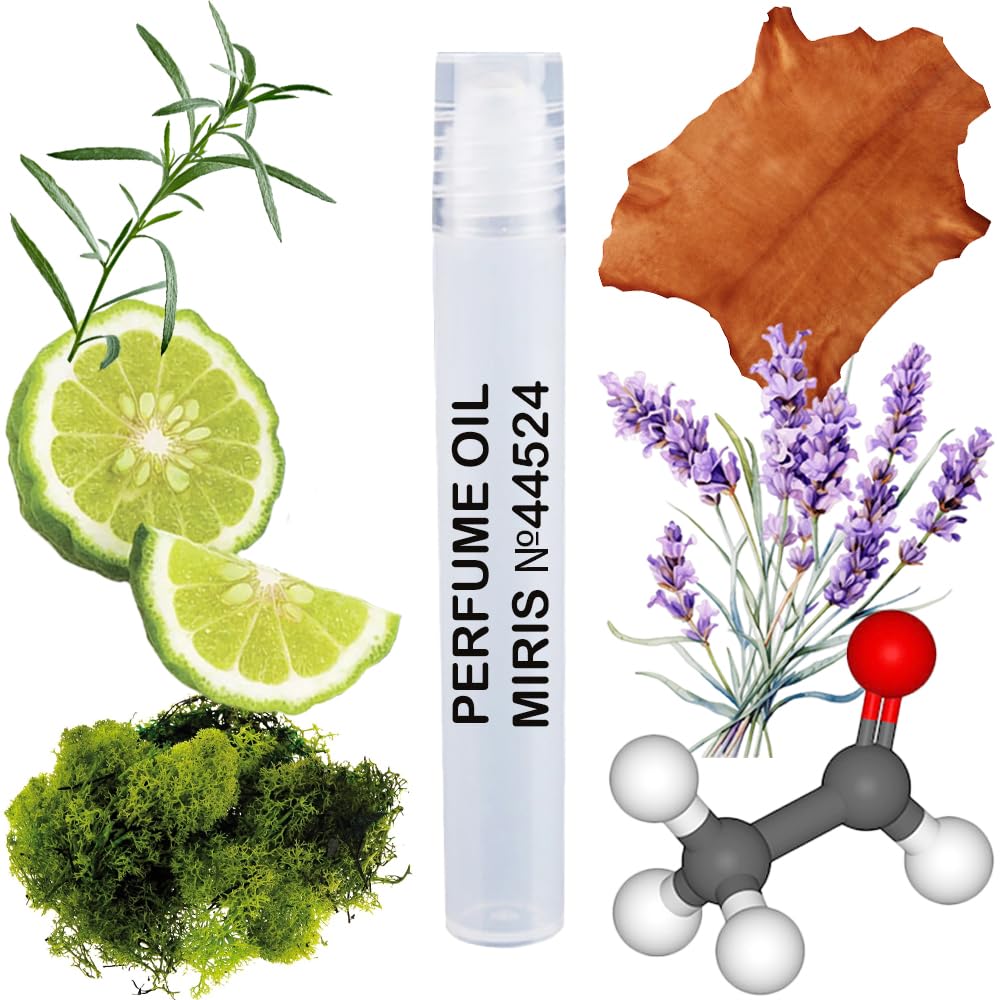 MIRIS Perfume Oil No. 44524, Inspired by Safari for Men, Long-Lasting Men Roll-On, Rollerball 0.34 Fl Oz / 10 ml