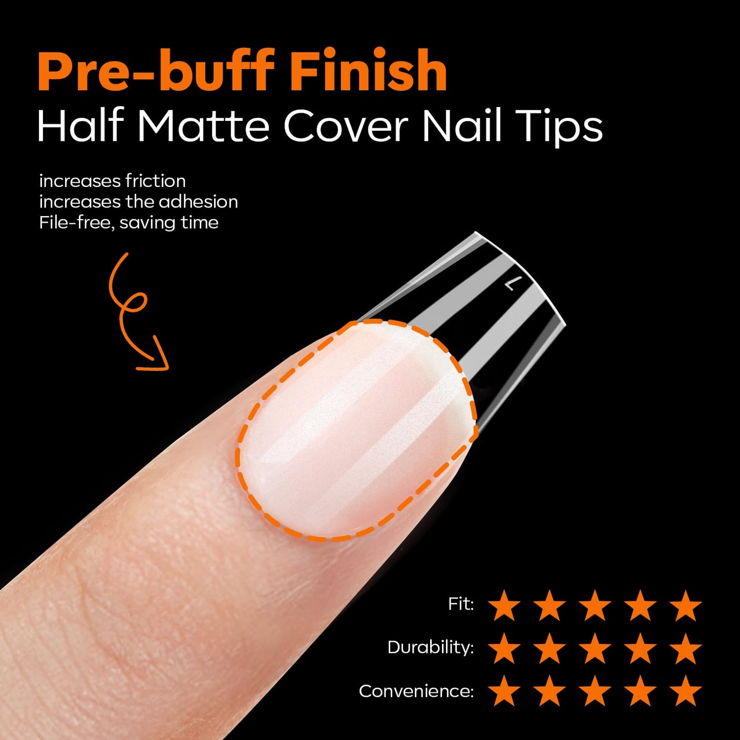 modelones Short Coffin Nail Tips, Pre-shaped Soft Gel Tips Fake Nails False Acrylic Clear Full Cover Press on Extension Kit Gel Manicure DIY at Home 216PCS 12Sizes