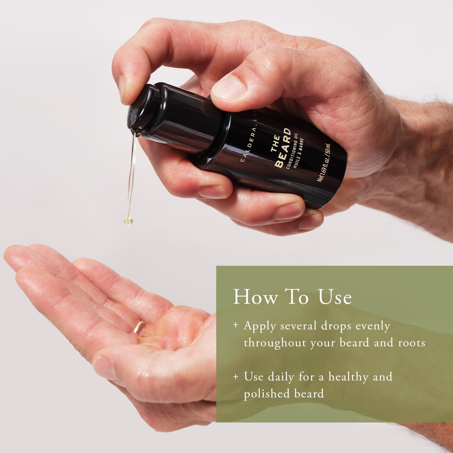 Caldera + Lab The Beard, Balancing & Nourishing Beard Oil with Antioxidant Botanicals