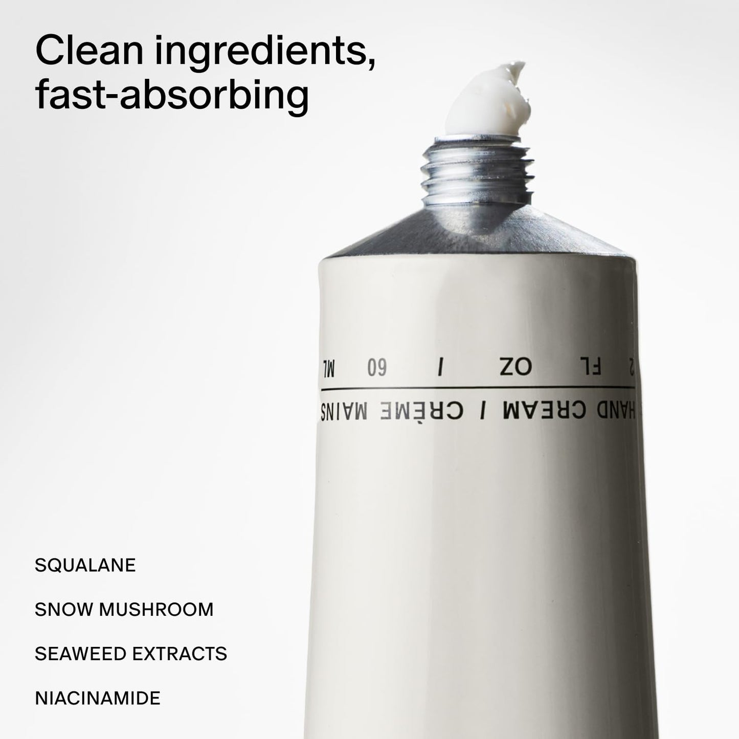 Salt & Stone Hand Cream for Women & Men | Neroli & Basil | Hydrates, Nourishes & Softens Skin | Restores Dry Cracked Hands | Fast-Absorbing | Cruelty-Free & Vegan (2 fl oz)