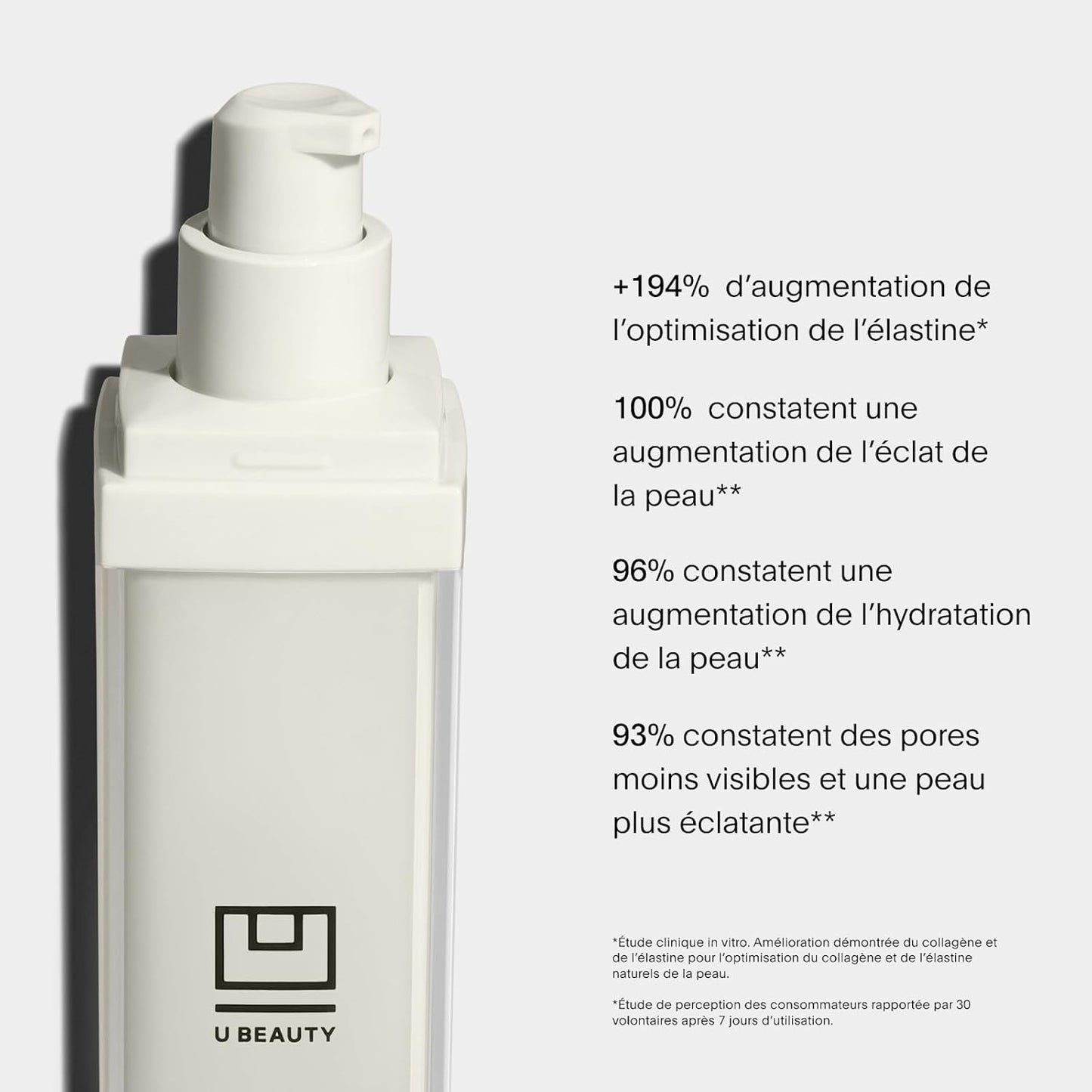 U Beauty Resurfacing Compound Serum - Renew & Illuminate Face Serum - Advanced 8-in-1 Formula with Vitamin C, Retinol, Hyaluronic Acid, & Peptides - Targets Fine Lines, Pores- 1.0 fl.oz