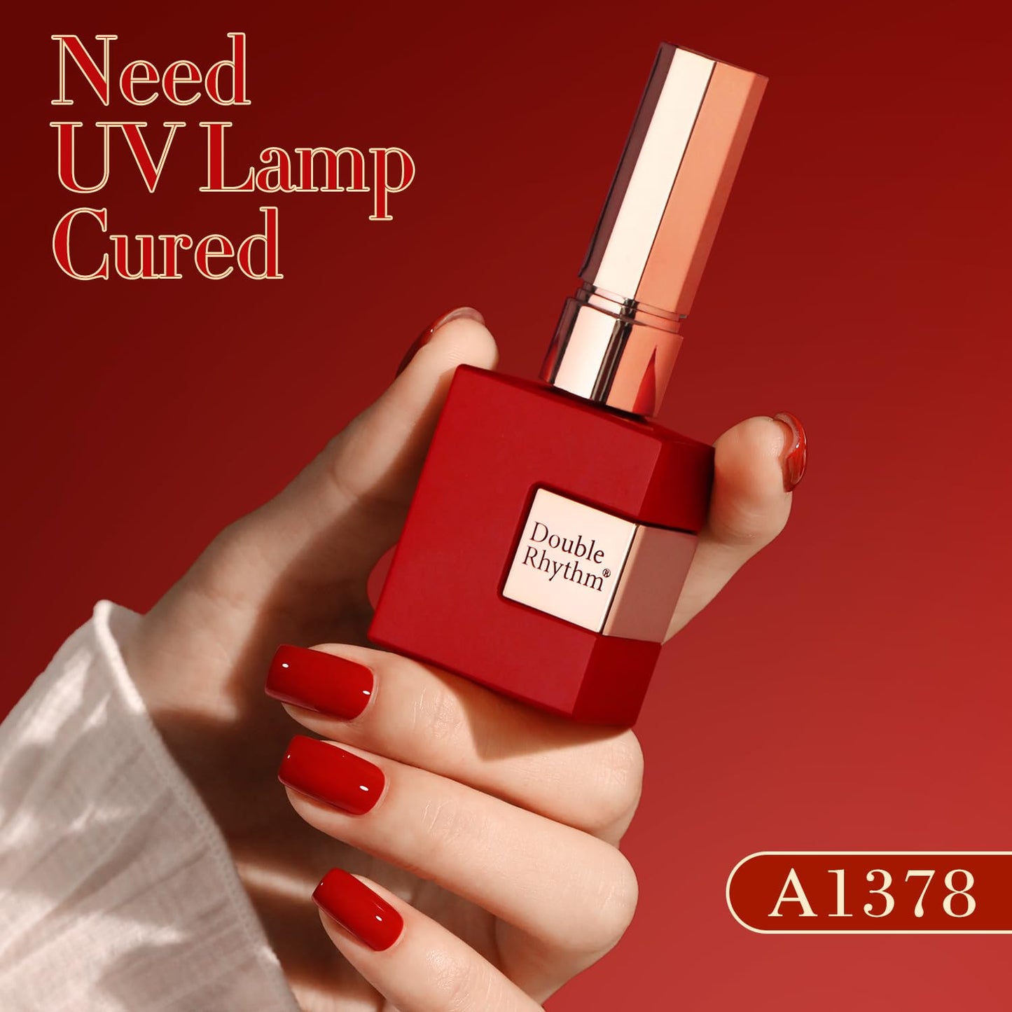 Double Rhythm 6 Pcs 15 ML Gel Polish Set Same Color Same Bottle Soak Off Gel Polish Kit Nail Art Manicure Salon DIY at Home for Women (Dark Light Brown Orange Maroon-T6-6)