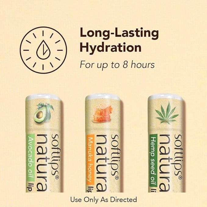 Softlips Natural with Avocado Oil Lip Balm (6)