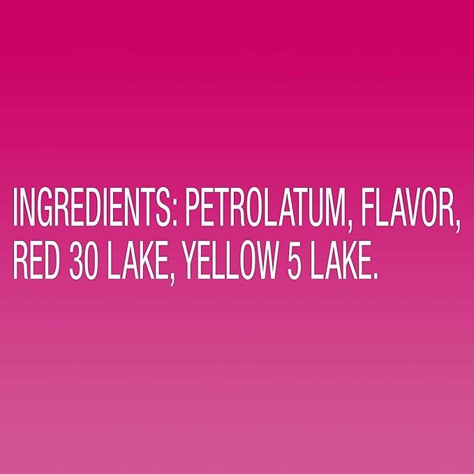 Vaseline, Rosy Lips, Lip Therapy.25 OZ, (Pack of 4)