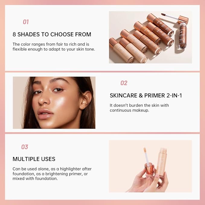 Halo Glow Liquid Face Filter, Complexion Booster For A Glowing, Soft-Focus Look, Infused With Hyaluronic Acid, Vegan & Cruelty-Free 1.06 OZ/31.5ml -04