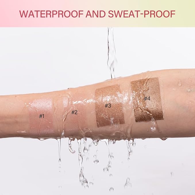 Cream Contour Stick,Multi-Use On The Go Bronzer Stick,Long-lasting Highlight Stick,Glow Bronzer Stick for Face,Lightweight and Blendable Contour Stick for Women (01# Warm Glow)