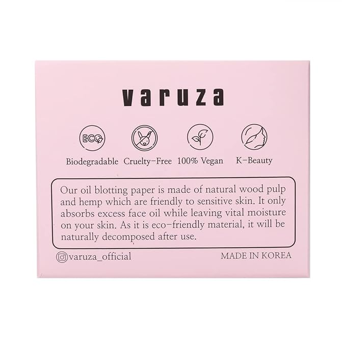 [400 Counts + Mirror Case] Green Tea Natural Oil Blotting Sheets for Face with Mirror Case and Refills