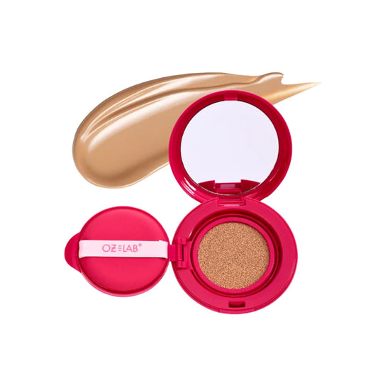 Beauty Pillow Pod Cushion Foundation Ivory – Natural Matte Finish, Buildable Coverage, Paraben-Free, Portable Compact with Mirror and Puff,0.42 OZ /12G,pack of 1