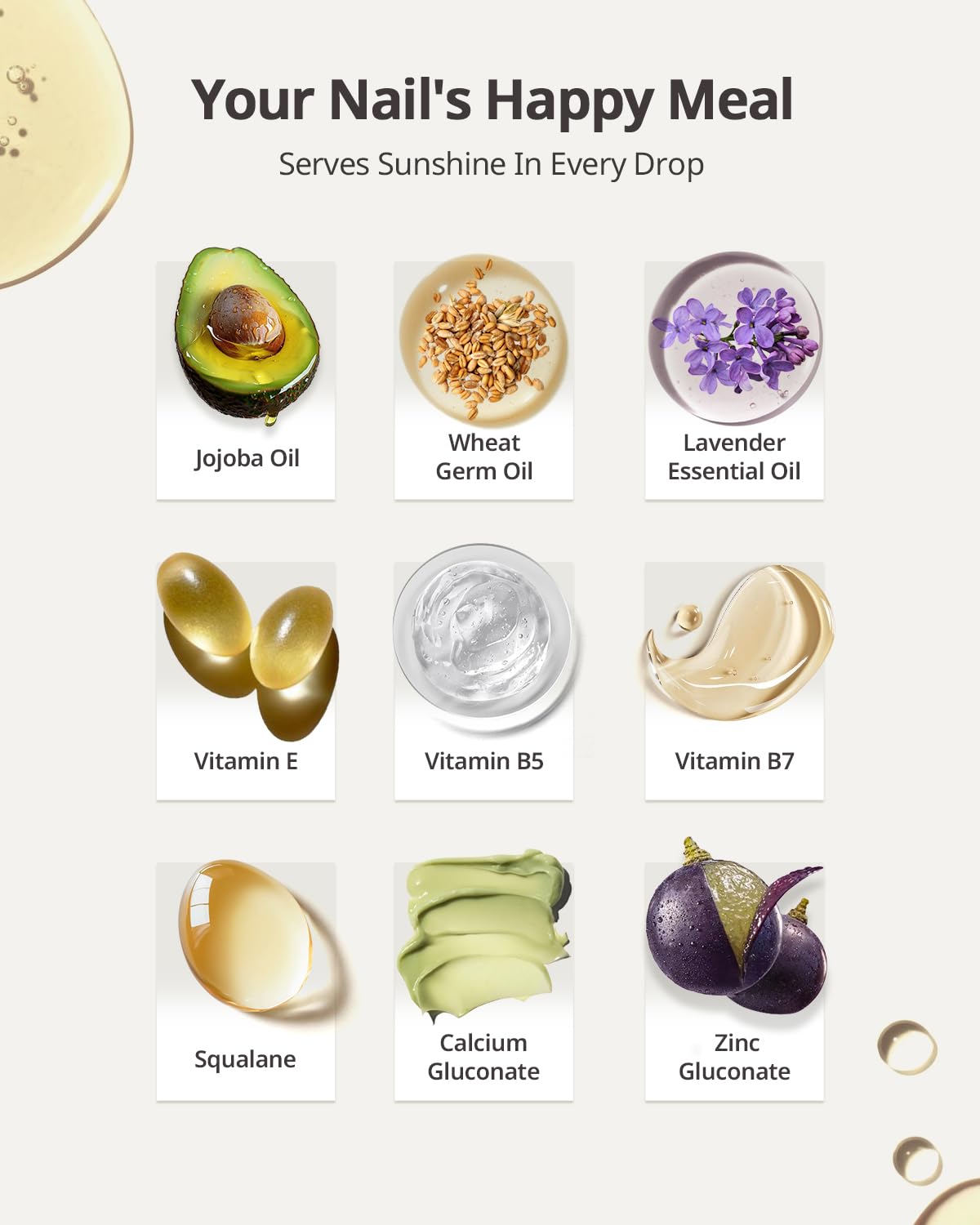 BTARTBOXNAILS Cuticle Oil - Essential Cuticle Oil to Moisturize & Condition with Jojobal Oil, Vitamin E, Biotin, Squalane, Oil-Water Dual Phase Nourishing Treatment for Daily Cuticle Care, 15ml