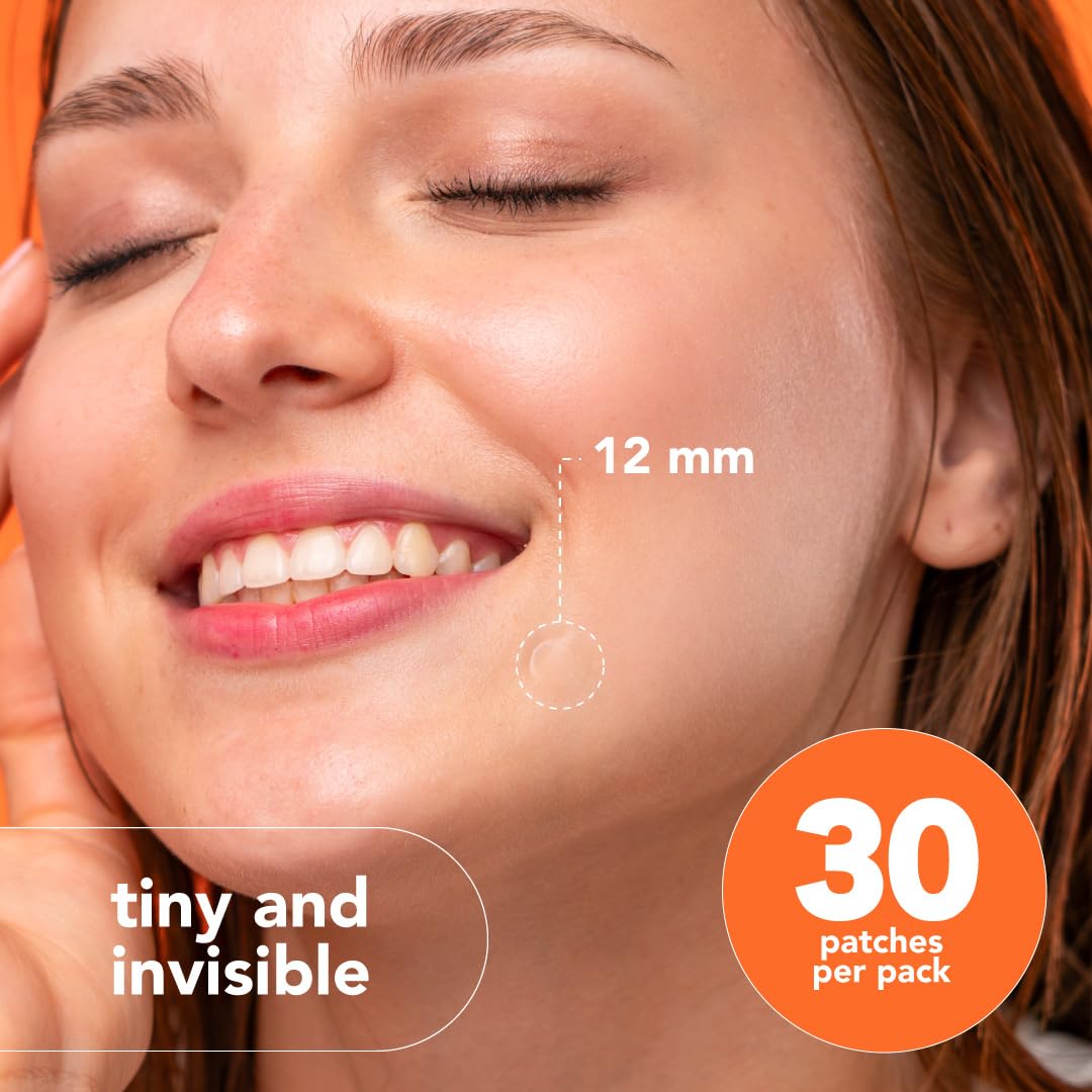 ALUX Skin Pimple Patches for Face, 30 Unit, Hydrocolloid Skin Care Acne Patches, Safe for Sensitive Skin, Use Under Makeup, Absorbing Spot Cover Stickers for Zits, Blemishes, Pimples, Breakouts