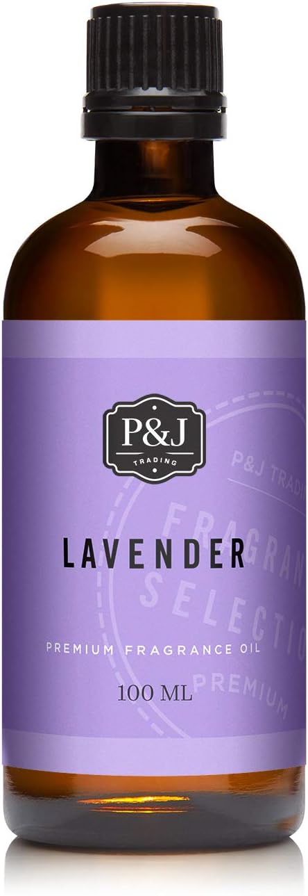 P&J Trading Fragrance Oil | Lavender Oil 100ml - Candle Scents for Candle Making, Freshie Scents, Soap Making Supplies, Diffuser Oil Scents