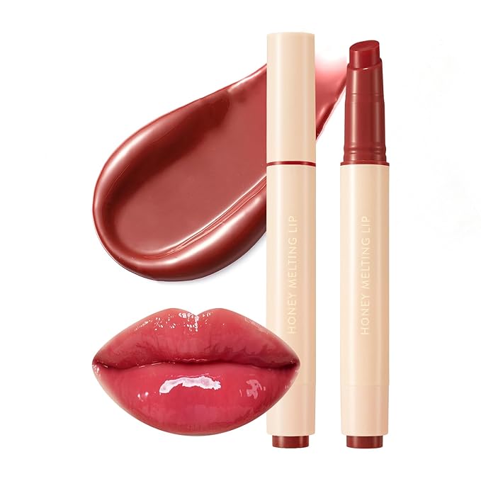 Nature Republic HONEY MELTING LIP (05 PLUM) K-BEAUTY, Lip Plumper, Tint, Balm, Korean, Lip Gloss, Cute, Glow