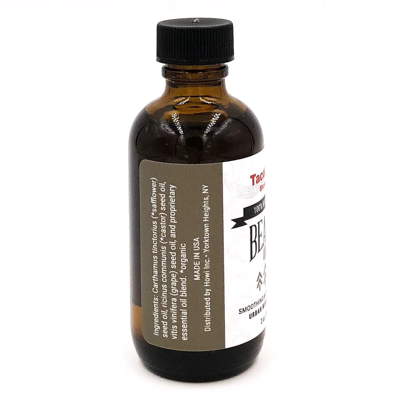 Taconic Shave Premium All Natural Beard Oil - 2 Ounce bottle (Urban Woods)