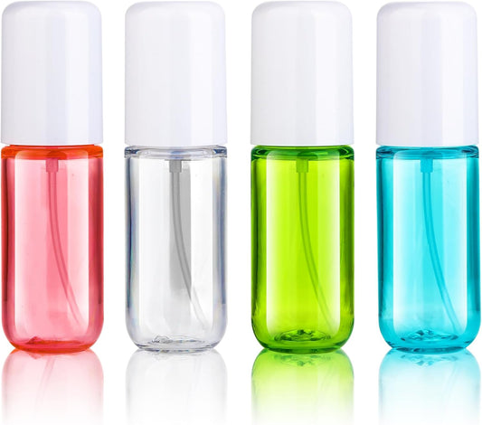 Aeibxiy Small Spray Bottles Travel Size 1.35oz 40ML, Fine Mist Plastic Spray Bottles, Refillable Empty Spray Bottle for Toners, Perfume, Face& Hair Spray