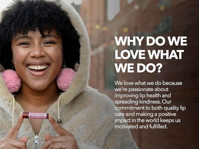 Kind Lips Lip Balm - Nourishing & Moisturizing Lip Care | for Dry Chapped Lips | Infused with Shea Butter & Beeswax | Unscented | 0.15 Ounce (Pack of 5)