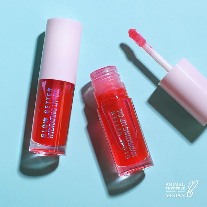 Glow Getter Hydrating Lip Oil (009, Bubble Pink)