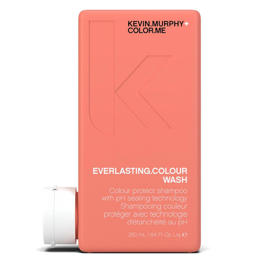 KEVIN.MURPHY EVERLASTING.COLOUR WASH - Hair Colour Shampoo - Colour Protect Hair Care - pH Balanced Shampoo - Sulphate Free - 250 mL / 8.4 fl oz
