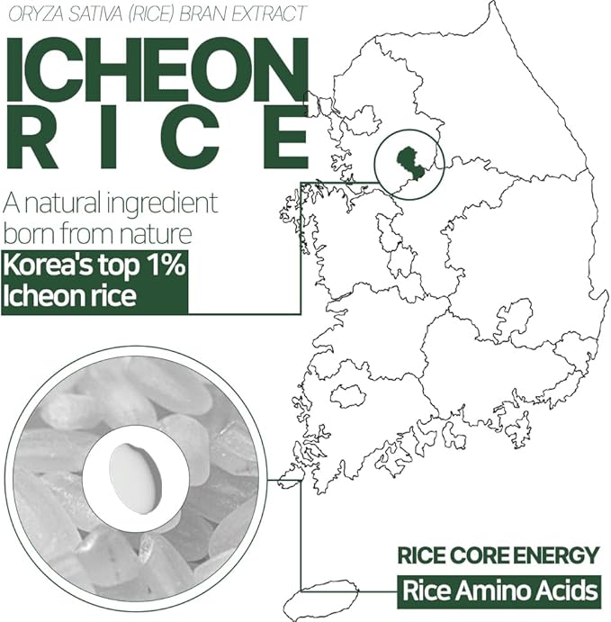 Bueno Icheon Rice Core Mist Toner, 3.55 fl.oz | Spray Toner with Icheon Rice Amino Acids for Soothing & Hydration | 100% Vegan Formula, Korean Skin Care